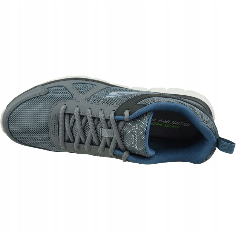 Boty Skechers Track-Scloric M 52631-GYNV šedá 2 Boty Skechers Track-Scloric M 52631-GYNV šedá 2