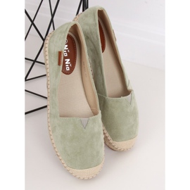 Klasické zelené espadrilky 99-23A zelené zelený 1