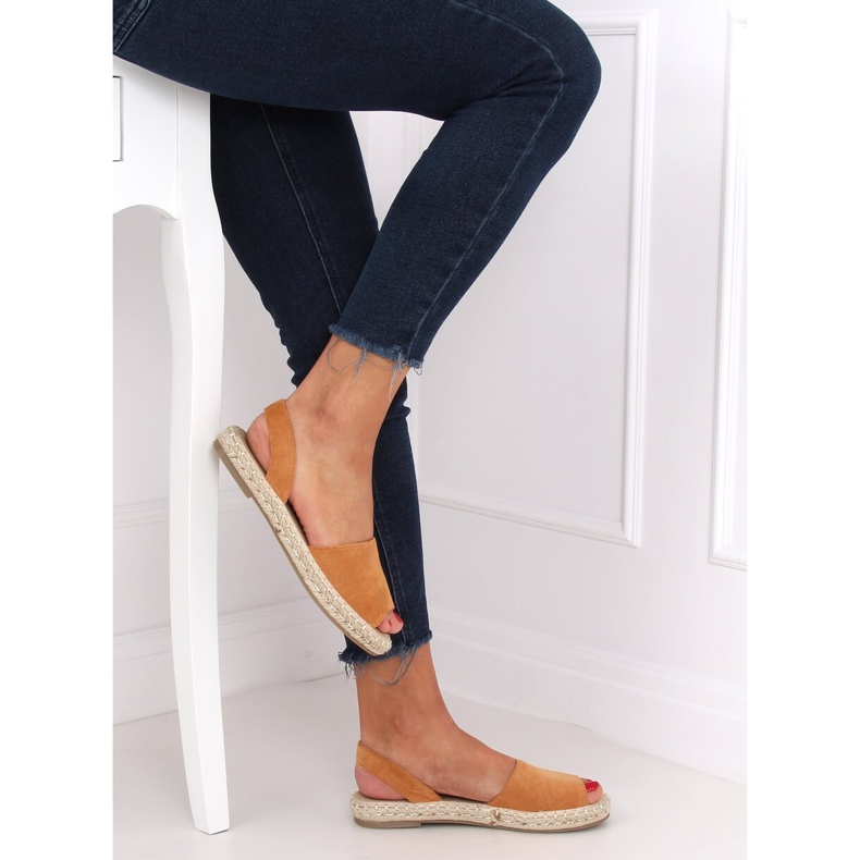 Outdoorové espadrilky velbloud 99-26A Camel hnědý 1 Outdoorové espadrilky velbloud 99-26A Camel hnědý 1