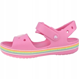 Crocs Imagination Sandal Ps 206145-669 černý růžový 1