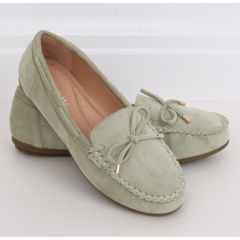 Dámské akvamarínové mokasíny LL97 zelené zelená 2