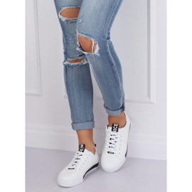 Bílé dámské tenisky CC-17 Black bílý černý 1