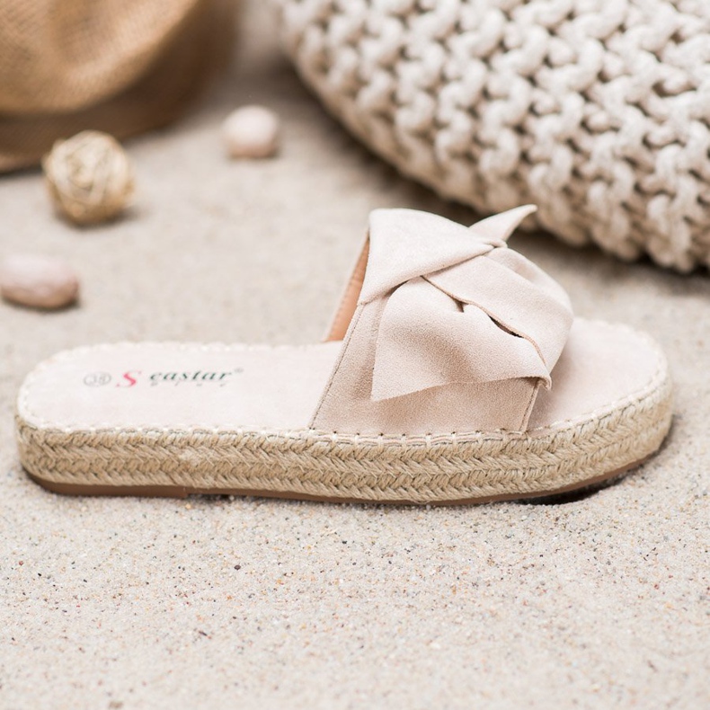 Seastar Semišové espadrilky béžový 2