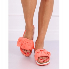Dámské korálové pantofle SS116P Coral vícebarevný pomerančový 1