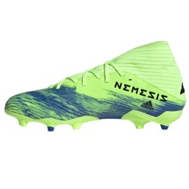 Kopačky Adidas Nemeziz 19.3 Fg M FV3988 červené zelená 1 Kopačky Adidas Nemeziz 19.3 Fg M FV3988 červené zelená 1