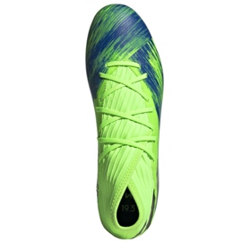 Kopačky Adidas Nemeziz 19.3 Fg M FV3988 červený zelený 2