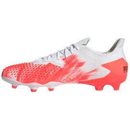 Kopačky Adidas Predator 20.2 Fg M EG0904 červené bílý 2