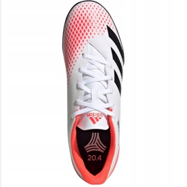 Kopačky Adidas Predator 20.4 Tf M EG0925 červený bílý 2