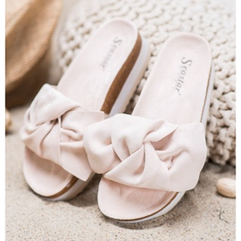 Seastar Neformální semišové pantofle hnědý 1