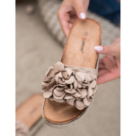 Seastar Módní béžové pantofle béžový 1