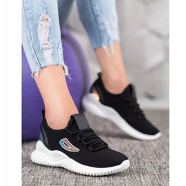 MCKEYLOR tenisky s flitry černý 2