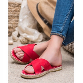 Cm Paris Lehké pantofle pro volný čas červené 2