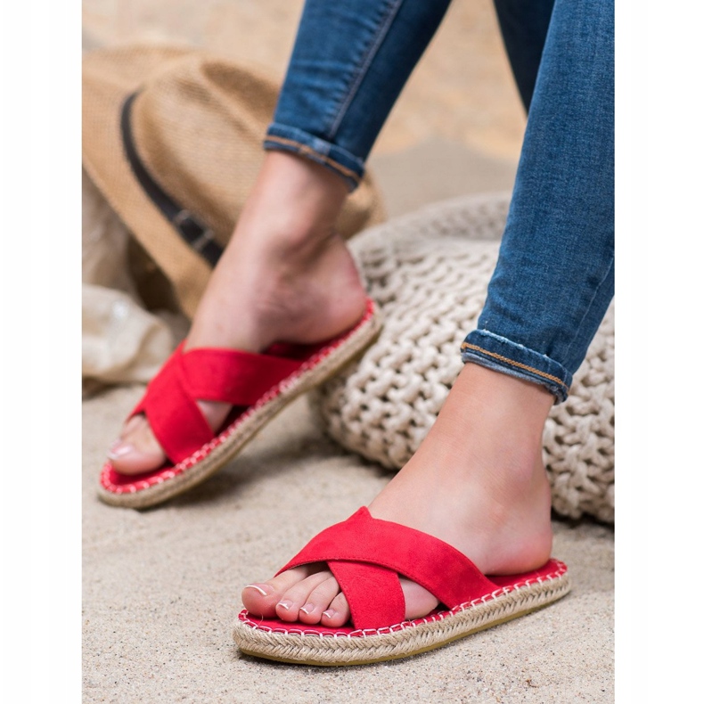 Cm Paris Lehké pantofle pro volný čas červené 1