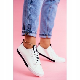 PS1 Dámské černé tenisky Ville Classic bílý 1