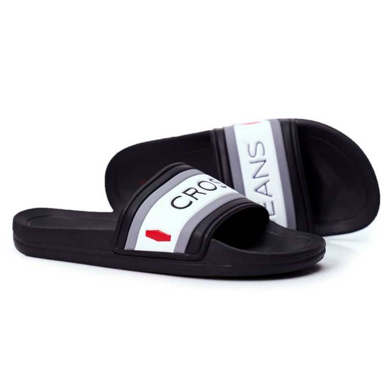 Pánské pantofle Cross Jeans černé FF1R4091C černá 1