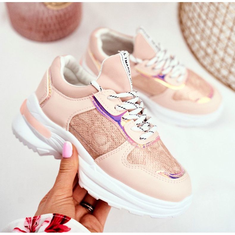 FRROCK Dětské sportovní boty Pink Snake Matylda růžový 2