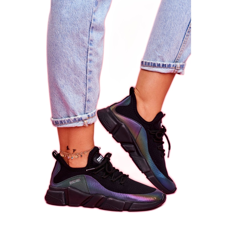 Dámské sportovní boty Big Star černé FF274A053 černá vícebarevný 3