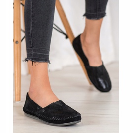 Kožené kalhotky VINCEZA černý vícebarevný 2