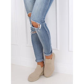 Béžová sportovní obuv 9924 Béžová béžový 1