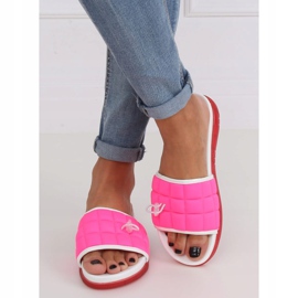 Dámské pantofle fuchsie G-338 Fushia růžový 1