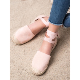 Seastar Svázané růžové espadrilky růžový 2