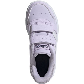 Adidas Hoops 2.0 Cmf Jr EG3771 fialová vícebarevný 1