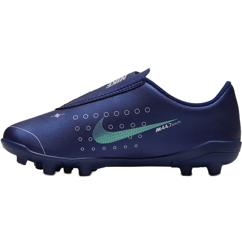 Kopačky Nike Mercurial Vapor 13 Club Mds Mg PS (V) Jr CJ1149 401 námořnická modrá 2