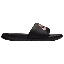 Nike Benassi Just Do It W 343881-007 černý růžový 2