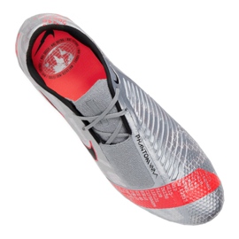Kopačky Nike Phantom Vnm Elite Fg M AO7540-906 šedá stříbro 1