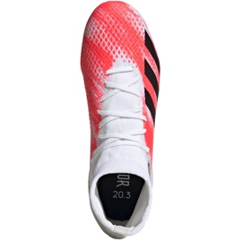 Kopačky Adidas Predator 20.3 Fg M EG0910 vícebarevný bílý 1 Kopačky Adidas Predator 20.3 Fg M EG0910 vícebarevný bílý 1
