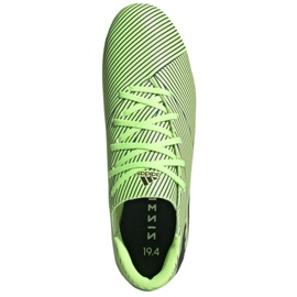 Kopačky Adidas Nemziz 19.4 FxG M FV3996 vícebarevný zelený 2