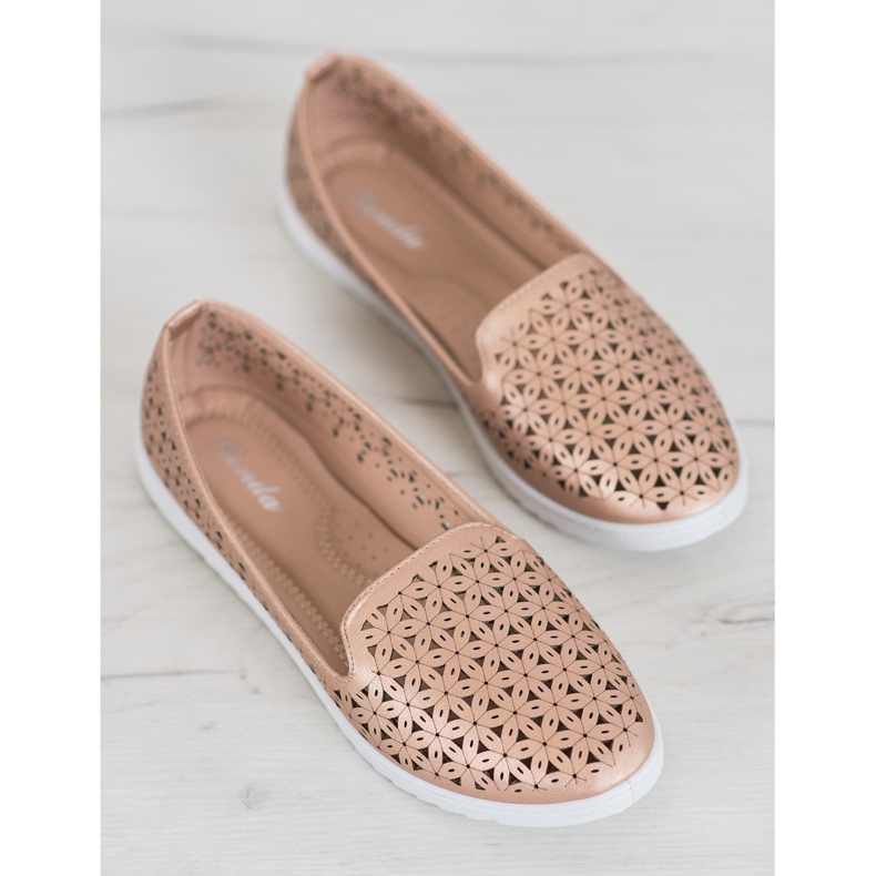 Renda Pohodlní prolamovaní páni žlutá 2