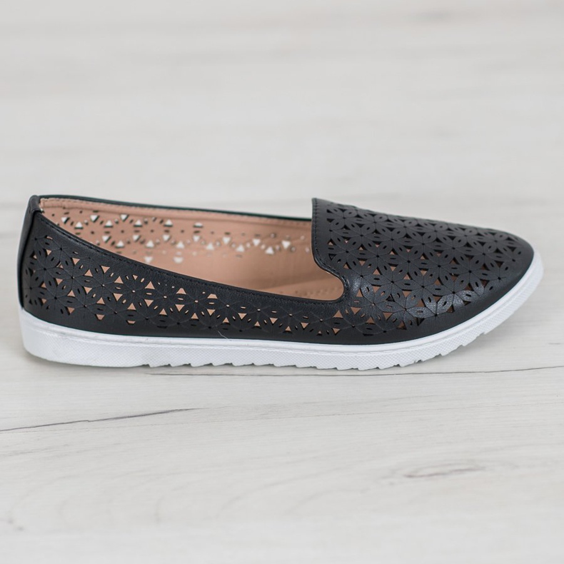 Renda Pohodlní prolamovaní páni černá 2 Renda Pohodlní prolamovaní páni černá 2