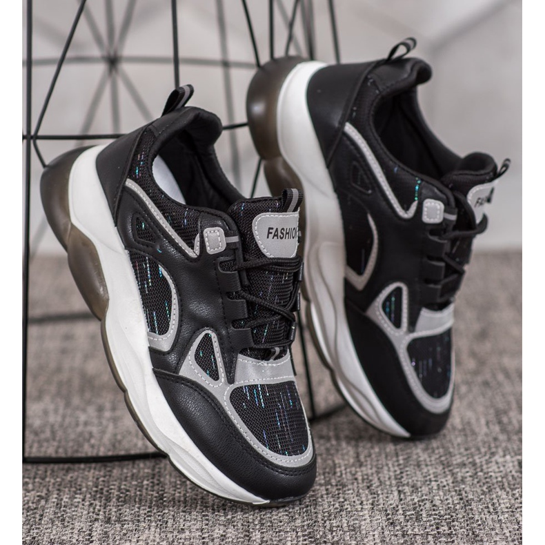 Via Giulia  Sportovní módní tenisky černá 2