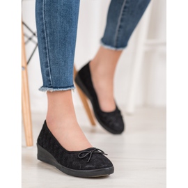 Evento Třpytivé lodičky Vinceza černý 2