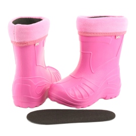 BEFADO S.A. Dětské boty Befado růžové holínky do deště 162X101 růžový 4