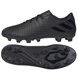 Kopačky Adidas Nemeziz 19.4 FxG M F34394 černý 3