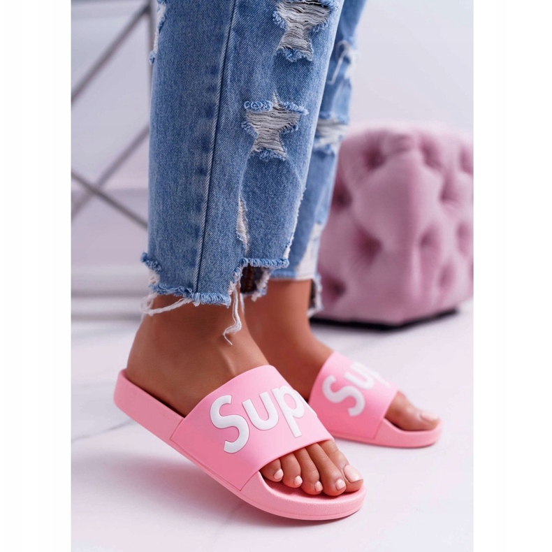 SEA Dámské růžové pantofle Super Losaria růžový 1