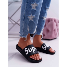 SEA Dámské černé pantofle Super Losaria černá 1