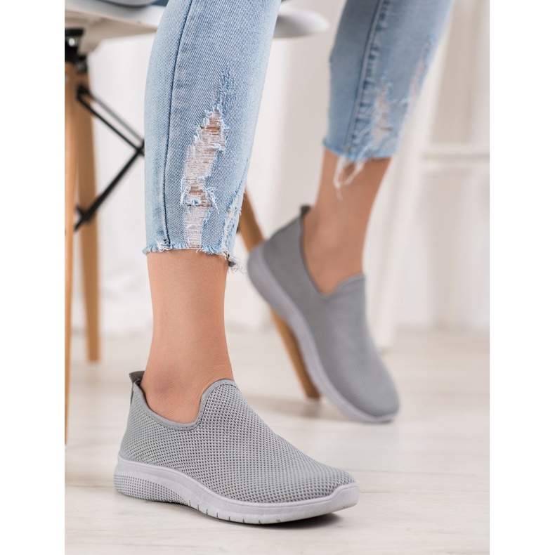 Super Mode Nazouvací sportovní obuv šedá 2 Super Mode Nazouvací sportovní obuv šedá 2