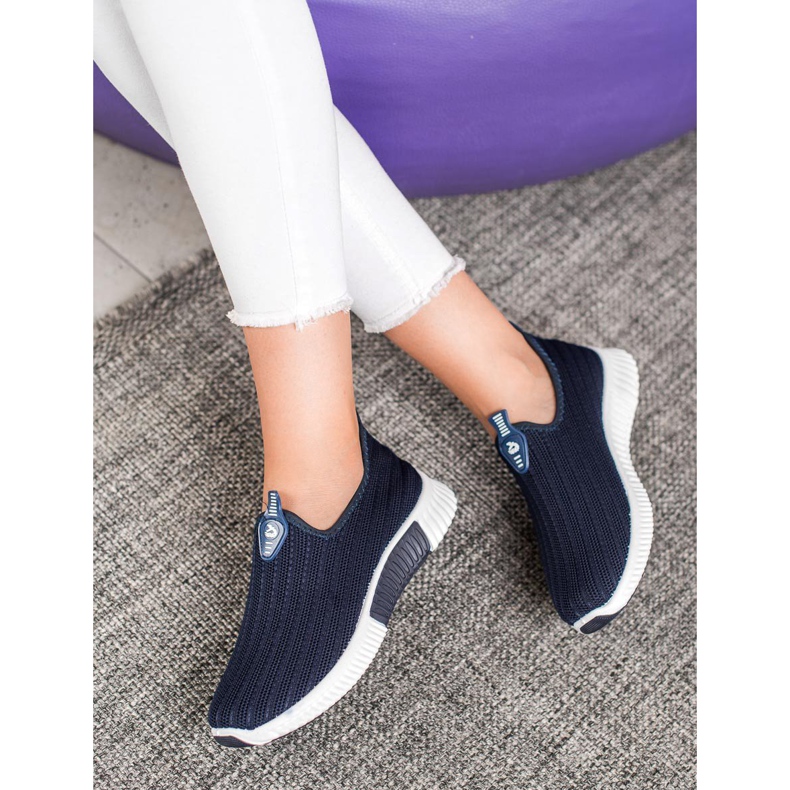 SHELOVET Prolamované sportovní boty modrý 1