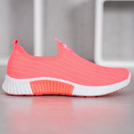 SHELOVET Prolamované sportovní boty růžový 2