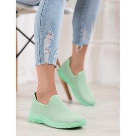 Super Mode Nazouvací sportovní obuv zelená 1 Super Mode Nazouvací sportovní obuv zelená 1