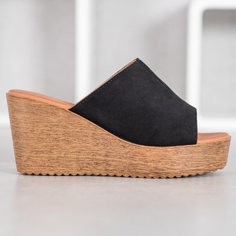 Renda Sandály na vysokém podpatku černá 2