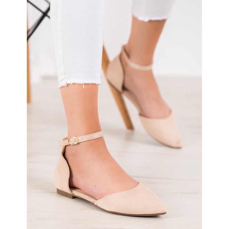 Diamantique Klasické lodičky se sponou hnědý 1