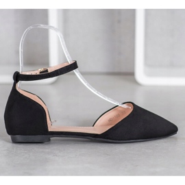 Diamantique Klasické lodičky se sponou černá 2