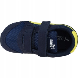 Puma St Runner V 2 Infants Jr 367137-09 námořnická modř žluť 2