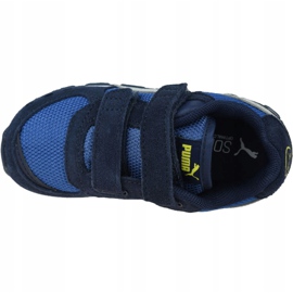Puma Vista V Infants Jr 369541-09 bílý námořnická modř modrý 2