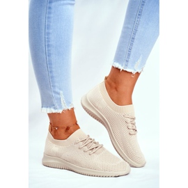 Dámské sportovní boty světle béžové Glorias béžový 2