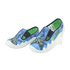 Dětské boty Befado 290X171 modrý zelená 3